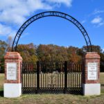New Gate in St. Elizabeth and St. Anthony Cemetery