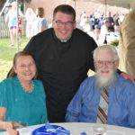 Fr. Ron Gripshover and his parents Sharon and Ron.